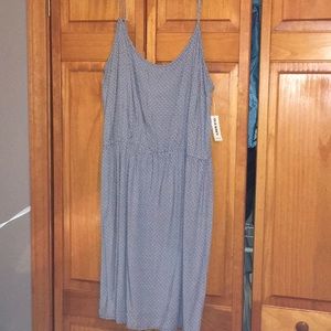 ✂️💲Navy White Dress